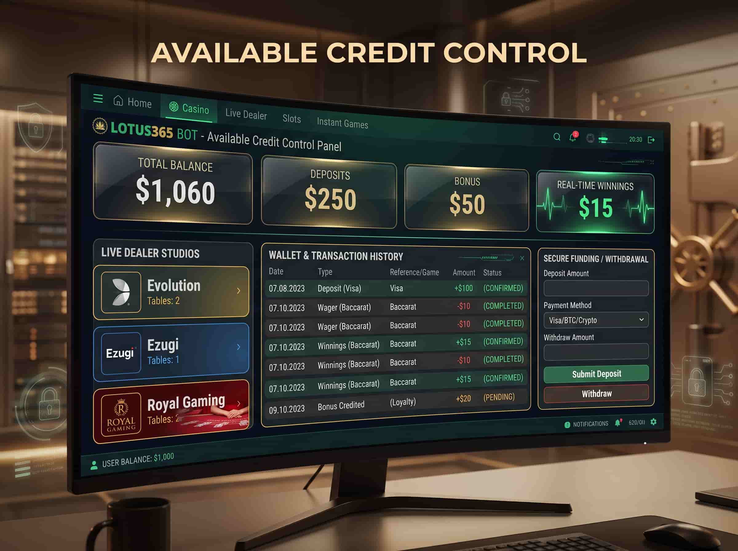 Available Credit Control