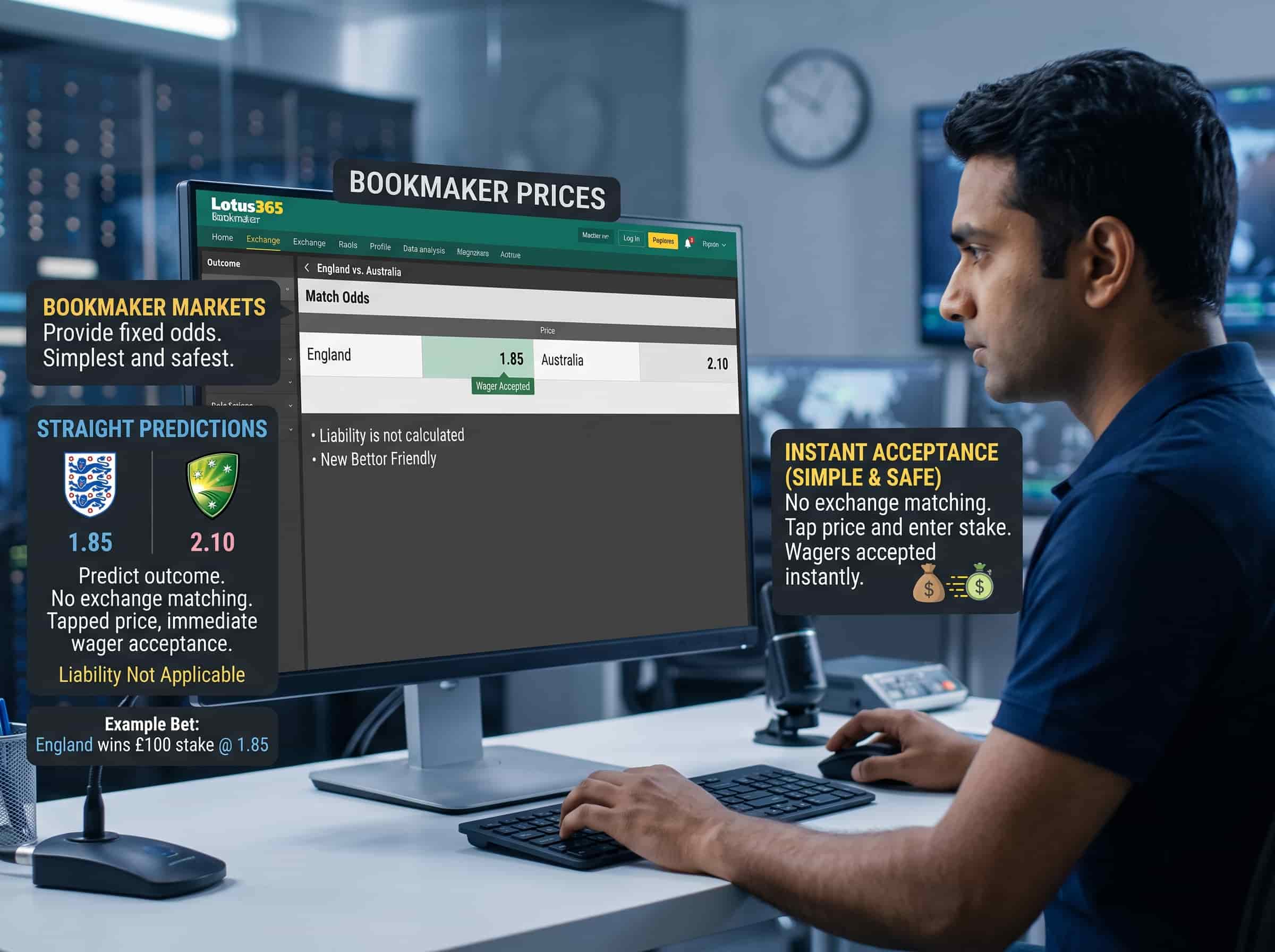 Bookmaker Prices