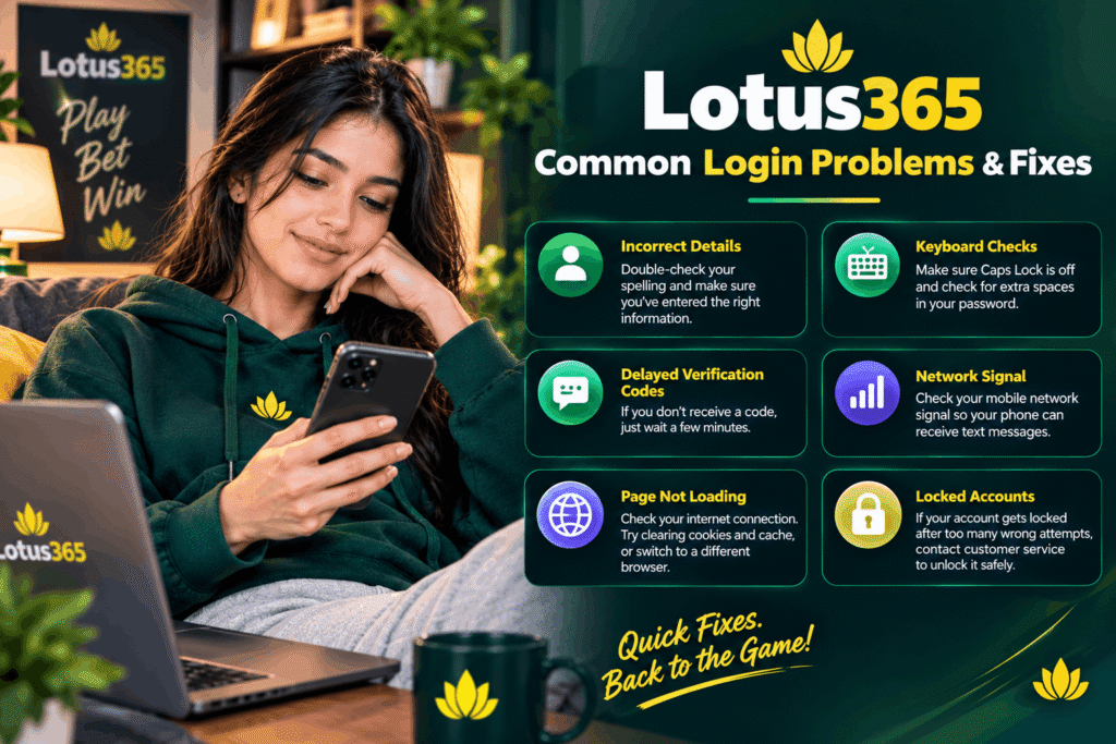 Common Login Problems & Fixes