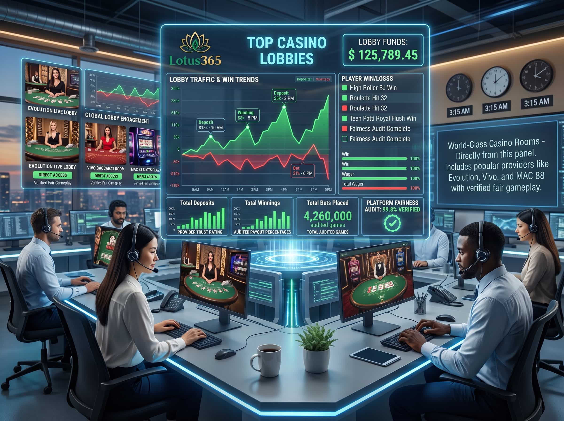 Top Casino Lobbies